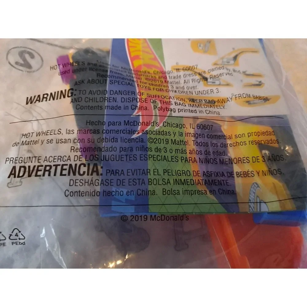 2019 Hot Wheels‎ McDonald's Happy Meal #2 Blitzspeeer Blast Off Gate